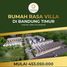 2 Bedroom House for sale in Bandung Institute of Technology, Sukajadi, Sumurbandung