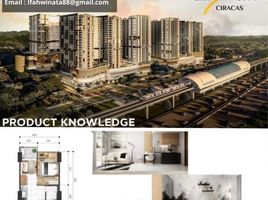 1 Kamar Apartemen for sale in Jakarta Timur, Jakarta, Ciracas, Jakarta Timur