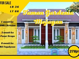 2 Kamar Vila for sale in Klaten Tengah, Klaten, Klaten Tengah