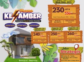 2 Kamar Rumah for sale in Buduran, Sidoarjo, Buduran