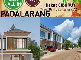 3 Schlafzimmer Haus zu verkaufen in Padalarang, West Jawa, Padalarang