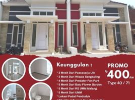 2 Kamar Rumah for sale in Dau, Malang Regency, Dau