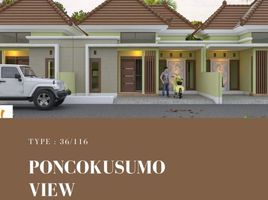 2 Kamar Rumah for sale in Ponco Kusumo, Malang Regency, Ponco Kusumo