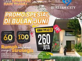 2 Kamar Rumah for sale in Buduran, Sidoarjo, Buduran