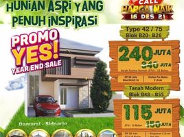 2 Bedroom House for sale in Buduran, Sidoarjo, Buduran