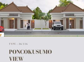 2 Kamar Vila for sale in Ponco Kusumo, Malang Regency, Ponco Kusumo