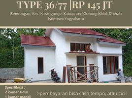 2 Kamar Rumah for sale in Gunung Kidul, Yogyakarta, Tepus, Gunung Kidul