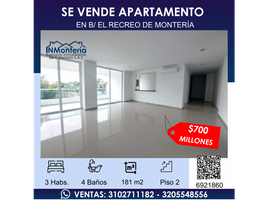 3 Habitación Apartamento en venta en Córdoba, Monteria, Córdoba