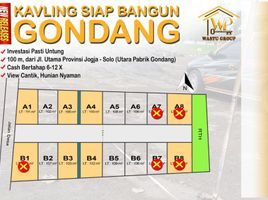  Land for sale in Jagonalan, Klaten, Jagonalan