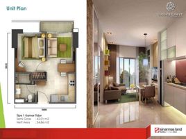 1 Bedroom Apartment for sale in Serpong, Tangerang, Serpong