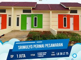 2 Kamar Rumah for sale in Lampung, Sukarame, Bandar Lampung, Lampung