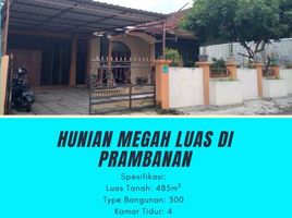 4 Kamar Rumah for sale in Prambanan, Jawa Tengah, Prambanan