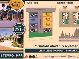 2 Bedroom House for sale in Polanharjo, Klaten, Polanharjo