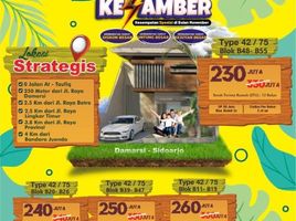 2 Kamar Rumah for sale in Buduran, Sidoarjo, Buduran