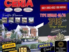 3 Kamar Rumah for sale in Buduran, Sidoarjo, Buduran