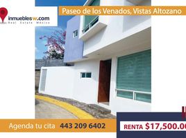 3 Bedroom Villa for rent in Morelia, Michoacan, Morelia