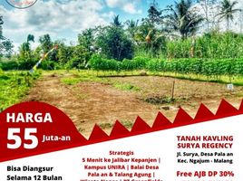  Land for sale in Kepanjen, Malang Regency, Kepanjen