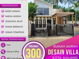 2 Kamar Rumah for sale in Kidung Kandang, Malang Regency, Kidung Kandang