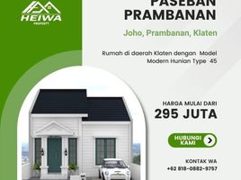 2 Kamar Rumah for sale in Prambanan, Klaten, Prambanan