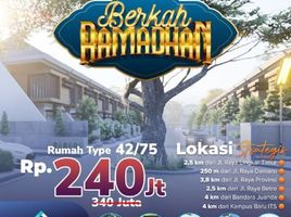 2 Kamar Rumah for sale in Buduran, Sidoarjo, Buduran