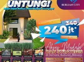 2 Kamar Rumah for sale in Buduran, Sidoarjo, Buduran