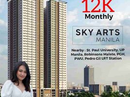 Studio Apartment for sale in Quirino LRT-1, Malate, Malate