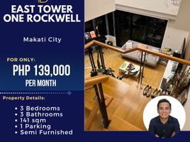Condominium 3 chambre à louer à Makati City, Metro Manila, Makati City, Southern District, Metro Manila