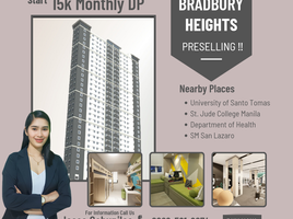 Studio Condo for sale in Sampaloc, Manila, Sampaloc