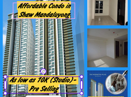 Studio Condo for sale in Mandaluyong City, Eastern District, Mandaluyong City