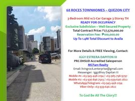 3 Bedroom House for sale in Quezon City, Eastern District, Quezon City