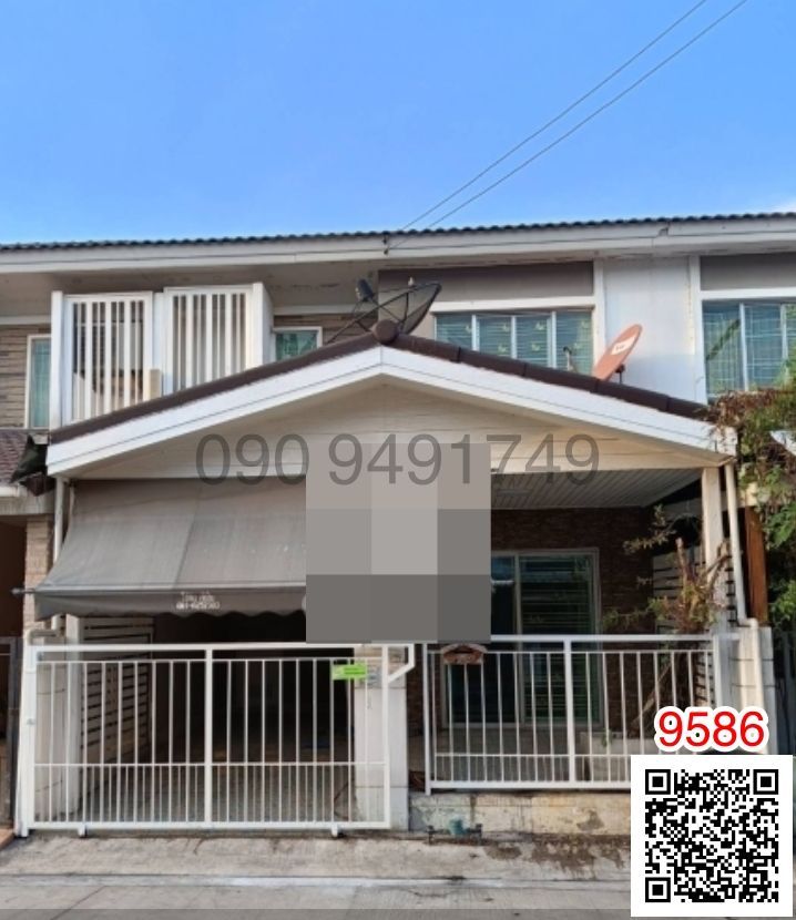 3 Bedroom House For Rent At Pruksa Ville 44 Boromarajajonani - Pinklao