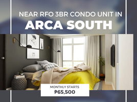 3 Bedroom Condo for sale at Park Cascades at Arca South, Taguig City