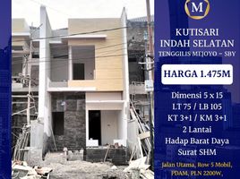 3 Habitación Casa en venta en Tenggilis Mejoyo, East Jawa, Tenggilis Mejoyo
