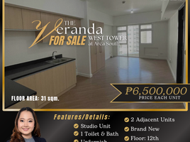 Studio Condo for sale in Southern District, Metro Manila, Taguig City, Southern District