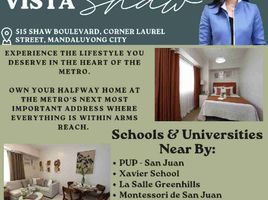 Studio Condo for sale in Mandaluyong City, Eastern District, Mandaluyong City