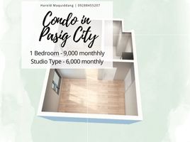 Studio Condo for rent in Pasig City, Eastern District, Pasig City