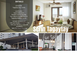 2 chambre Condominium for sale in Tagaytay City, Cavite, Tagaytay City