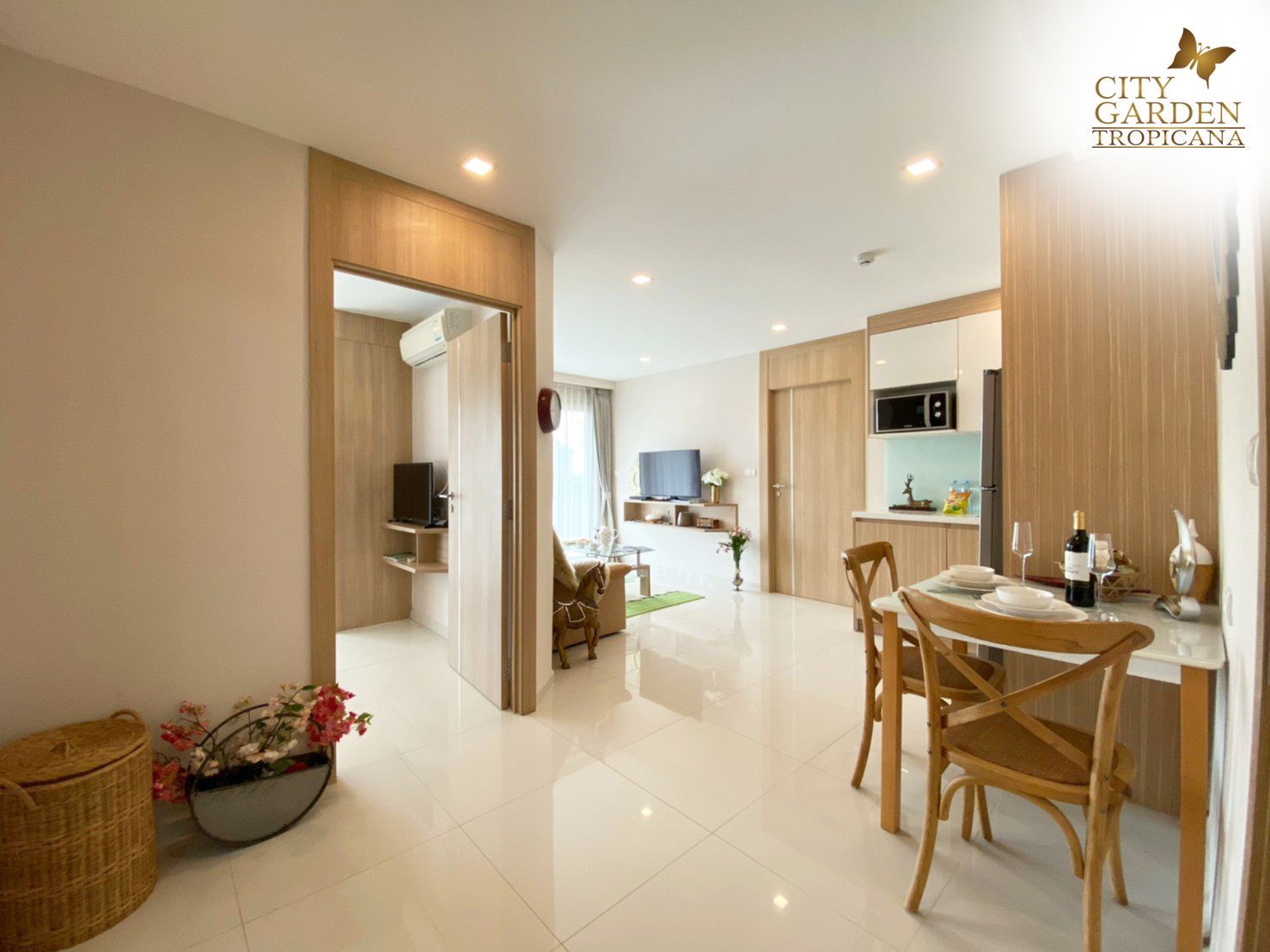 2 Bedroom Apartment For Rent At City Garden Tropicana