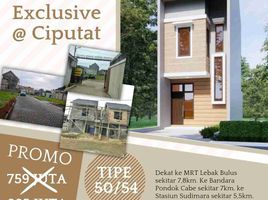 2 Kamar Vila for sale in Ciputat, Tangerang, Ciputat