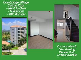 1 Bedroom Condo for sale at Cambridge Village, Cainta, Rizal