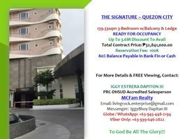 3 Bedroom Condo for sale in Quezon City, Eastern District, Quezon City