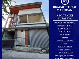 4 Bedroom House for sale in Tandes, Surabaya, Tandes