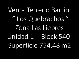  Land for sale in La Capital, San Luis, La Capital