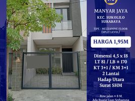 3 Habitación Casa en venta en Sukolilo, East Jawa, Sukolilo