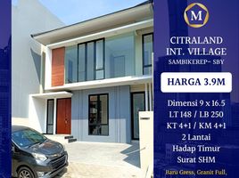 4 Habitación Casa en venta en Lakarsantri, East Jawa, Lakarsantri