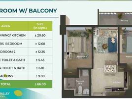 2 chambre Condominium for sale in Rizal, Calabarzon, Cainta, Rizal