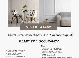 Studio Condo for sale in Mandaluyong City, Eastern District, Mandaluyong City