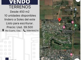  Terreno (Parcela) en venta en Rio Cuarto, Cordobá, Rio Cuarto