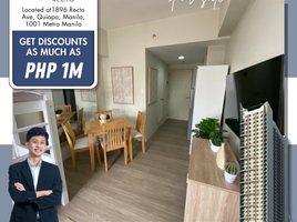 Studio Apartment for sale in Carriedo LRT-1, Quiapo, Quiapo