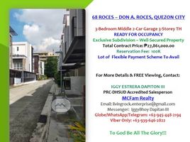 3 Bedroom Townhouse for sale in Eastern District, Metro Manila, Quezon City, Eastern District